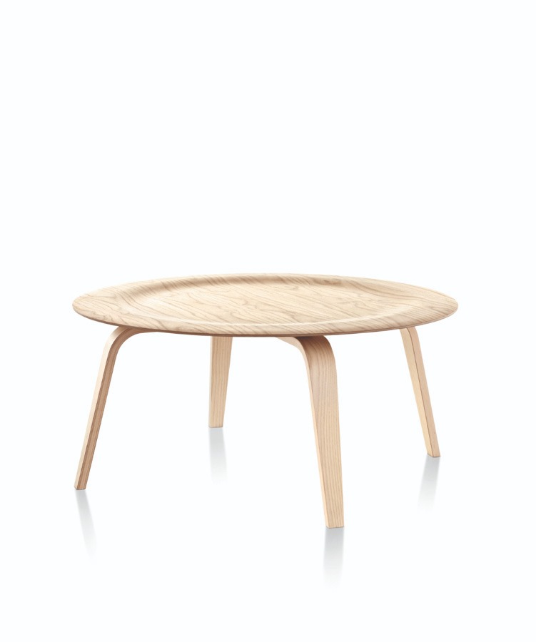 Eames Molded Plywood Coffee Table / Wood